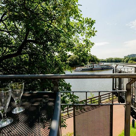 Weserwohnung - Bootshaus Urlaub Am Wasser Хамелн Екстериор снимка